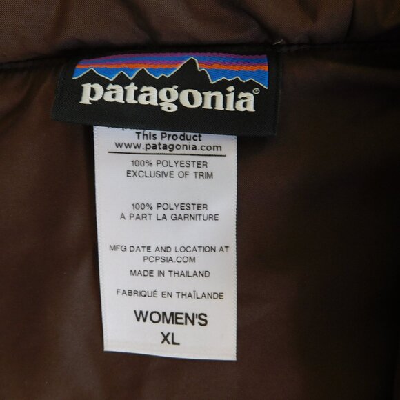 NWOT Patagonia Conejo fleece gorpcore vest Java Brown full zip hood & pockets XL - Picture 6 of 16